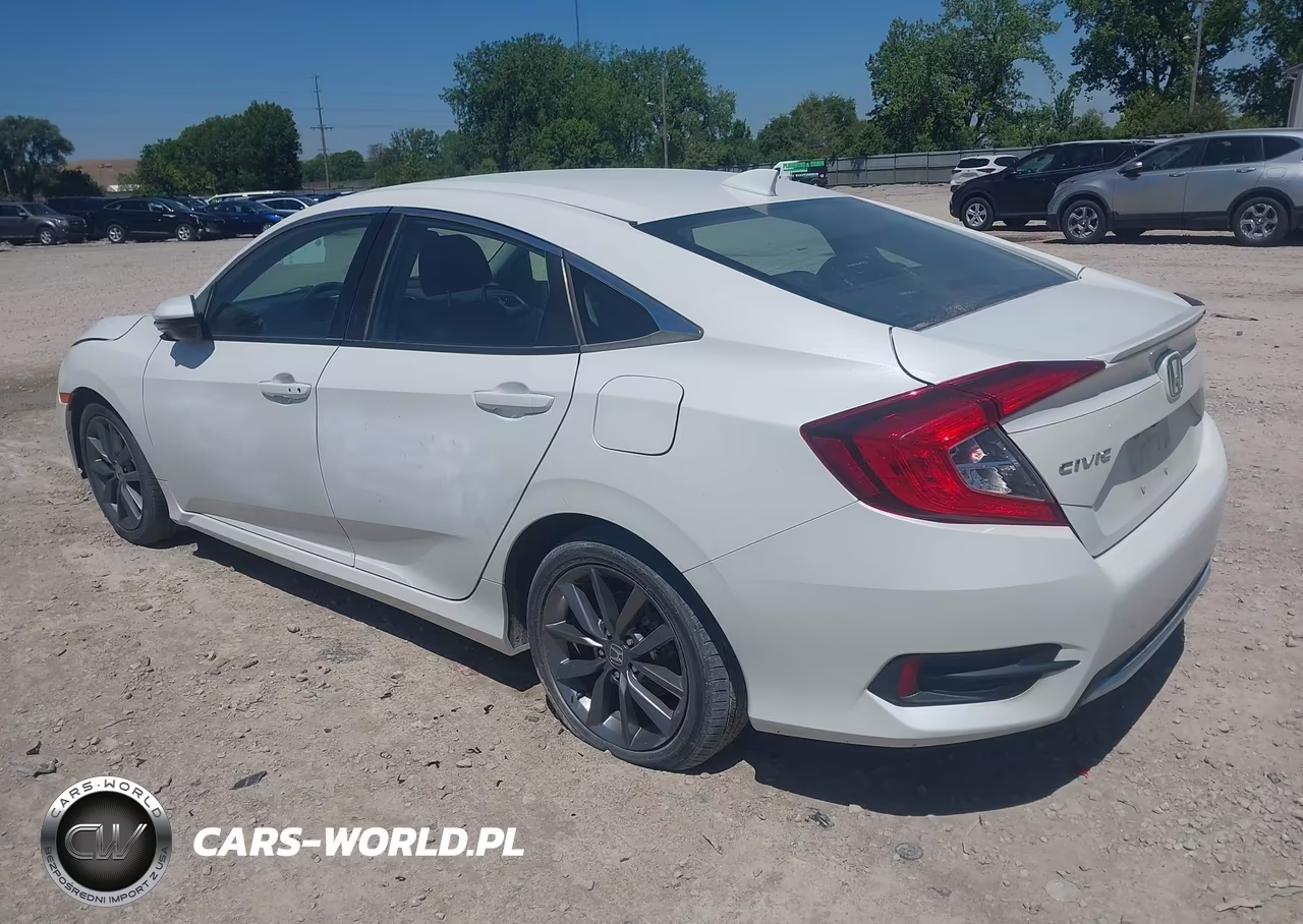 2020 Honda Civic Ex VIN:2HGFC1F38LH680661 - 3
