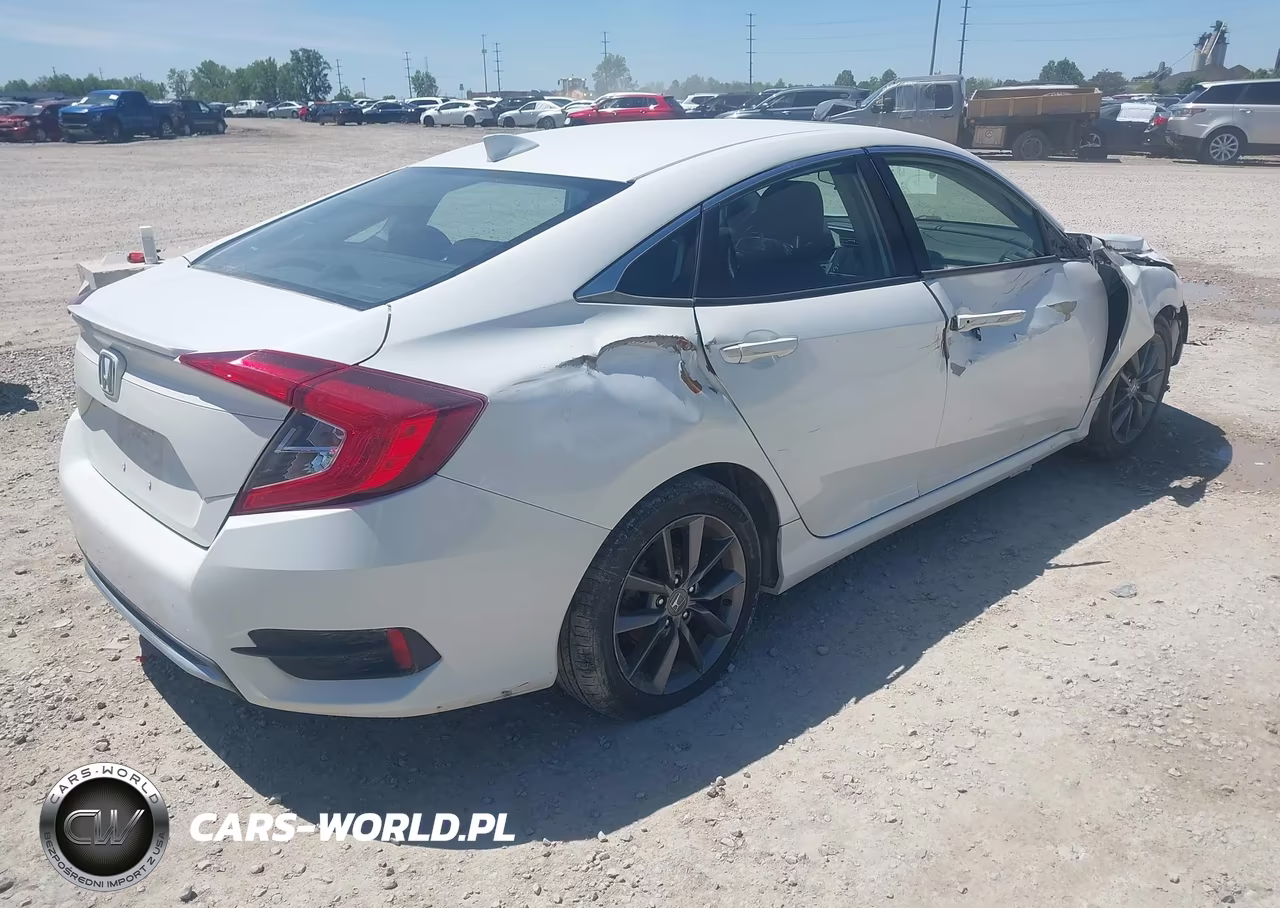 2020 Honda Civic Ex VIN:2HGFC1F38LH680661 - 4