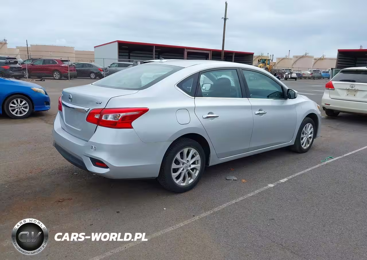 2019 Nissan Sentra Sv VIN:3N1AB7AP4KY346535 - 4