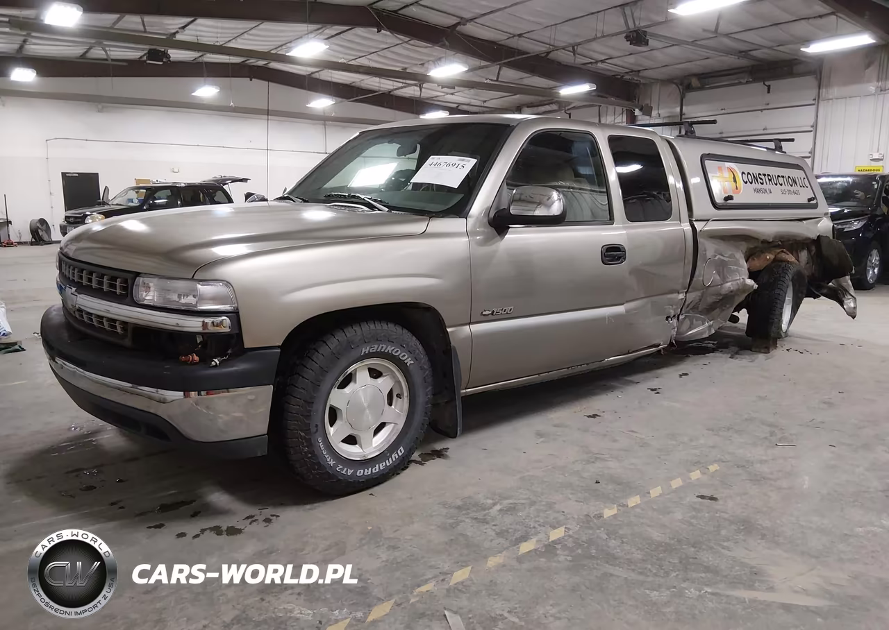 2000 Chevrolet Silverado 1500 Ls VIN:1GCEC19T8YE333108 - 2