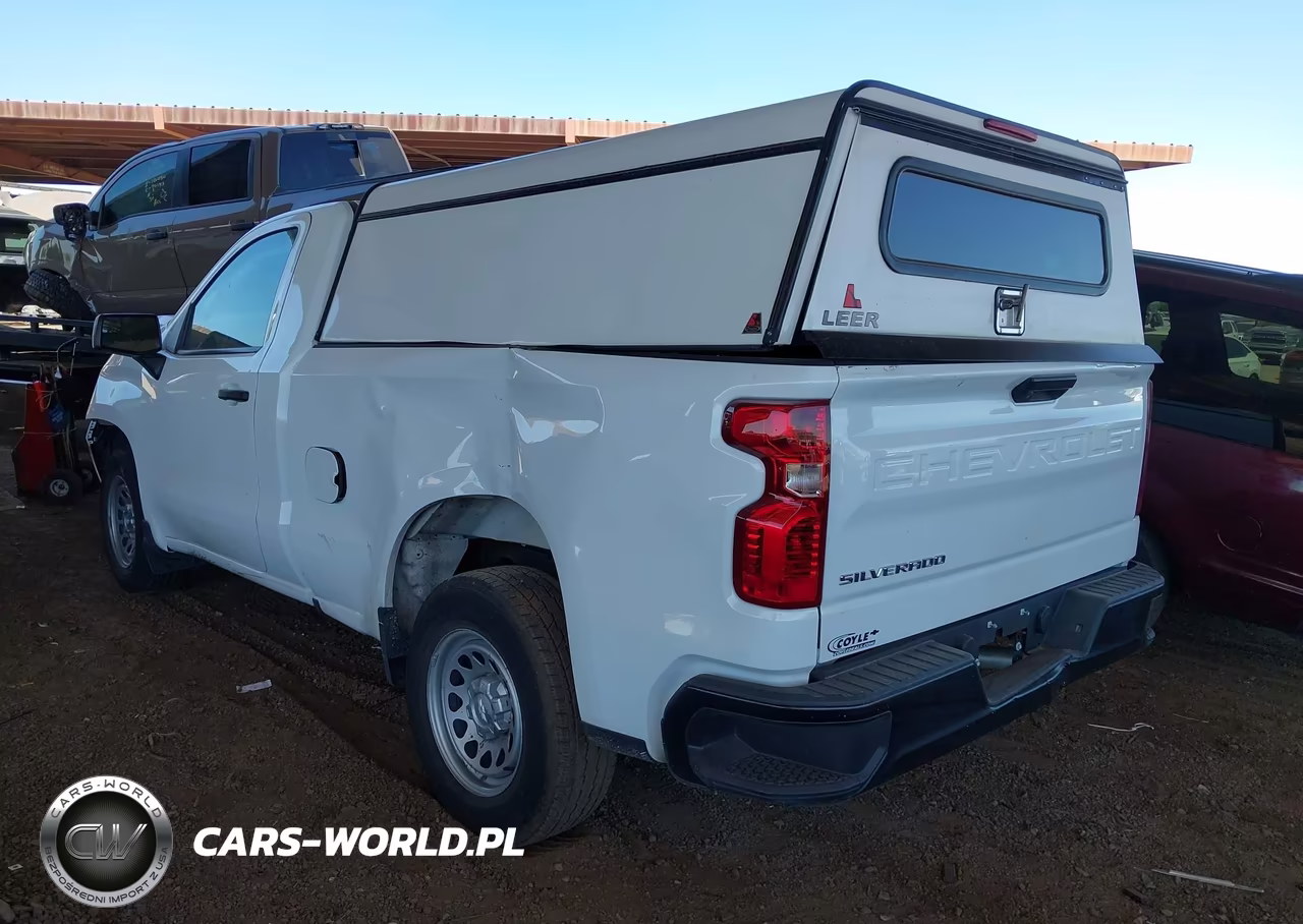 2023 Chevrolet Silverado 1500 2Wd Standard Bed Wt VIN:3GCNAAEK9PG343205 - 3