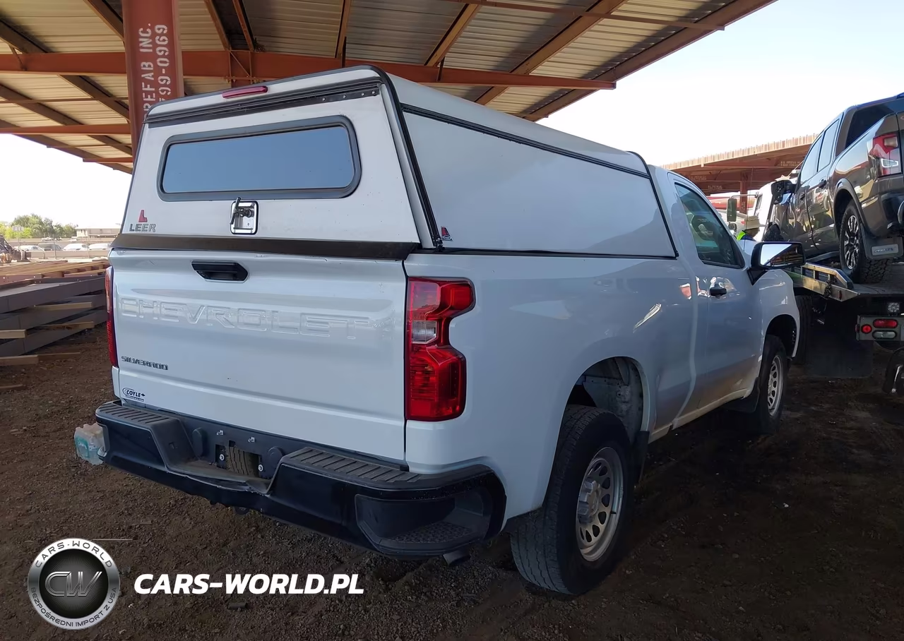 2023 Chevrolet Silverado 1500 2Wd Standard Bed Wt VIN:3GCNAAEK9PG343205 - 4