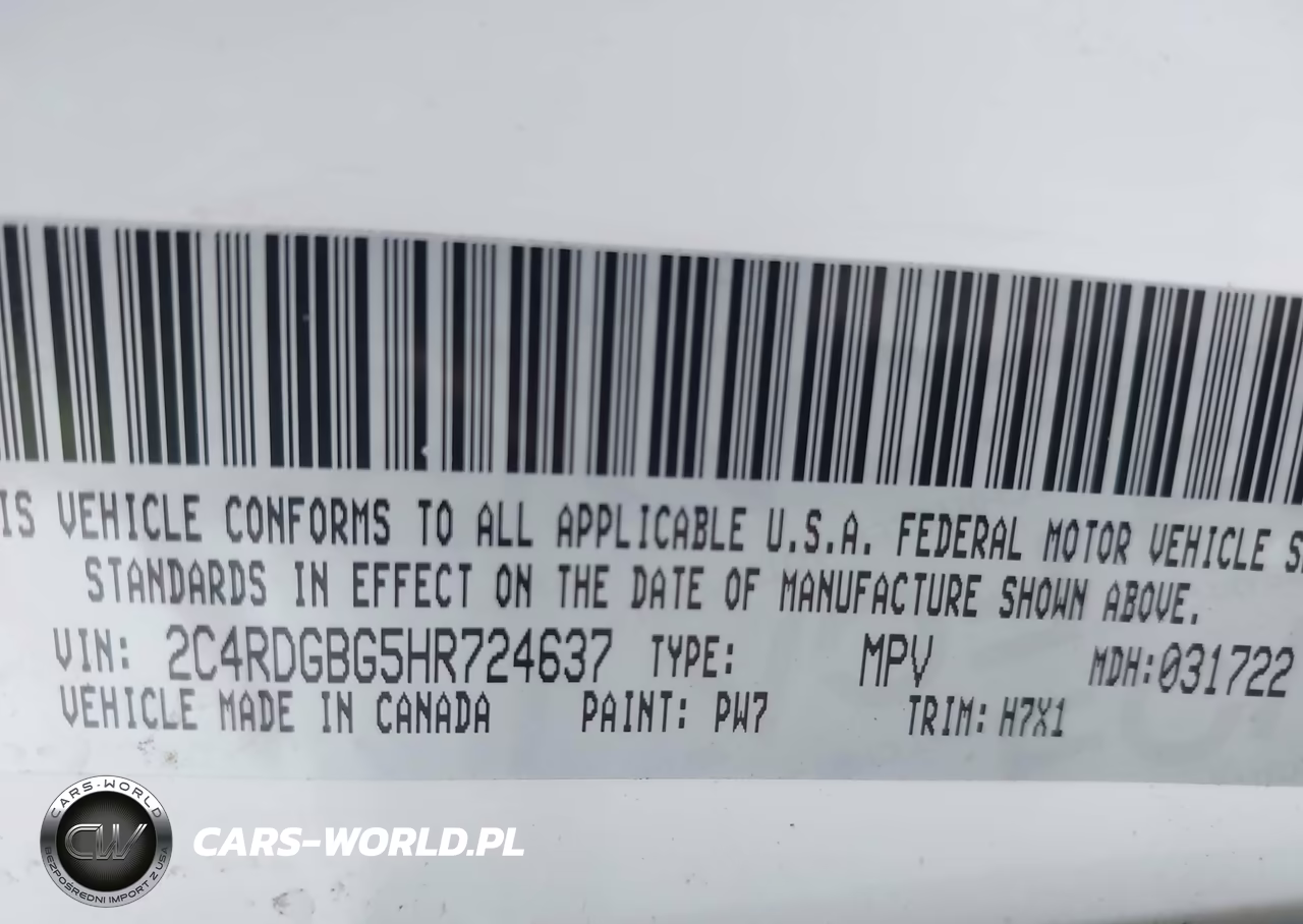 2017 Dodge Grand Caravan Se VIN:2C4RDGBG5HR724637 - 9