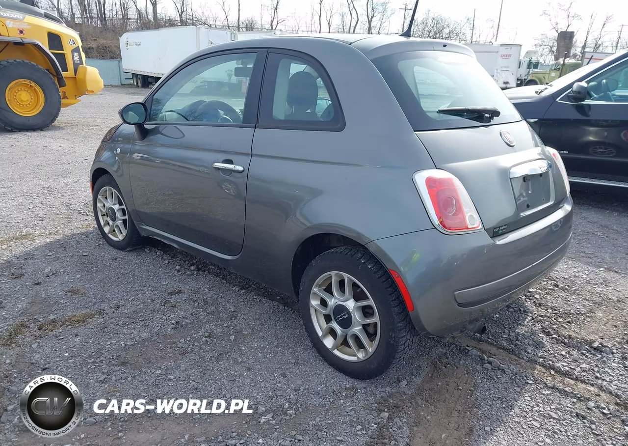 2012 Fiat 500 Pop VIN:3C3CFFAR6CT124510 - 3