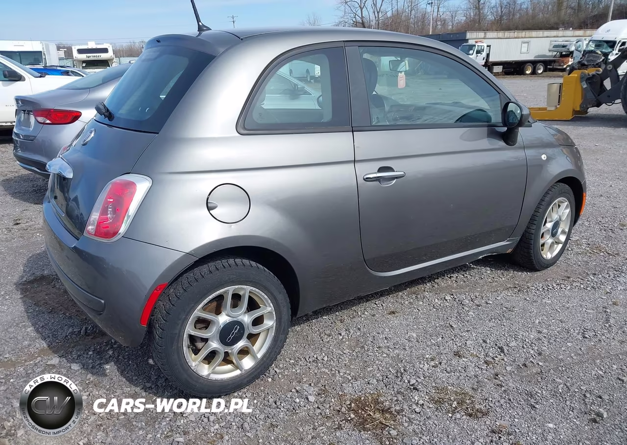 2012 Fiat 500 Pop VIN:3C3CFFAR6CT124510 - 4