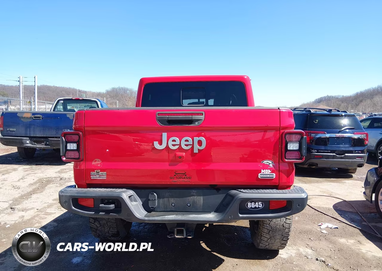 2020 Jeep Gladiator Overland 4X4 VIN:1C6HJTFG6LL189222 - 17