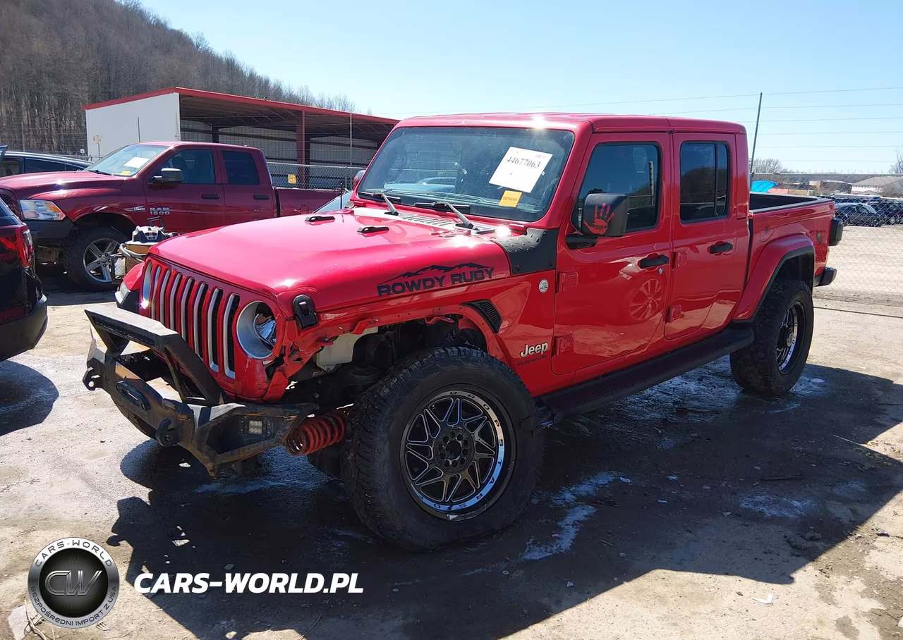 2020 Jeep Gladiator Overland 4X4 VIN:1C6HJTFG6LL189222 - 2