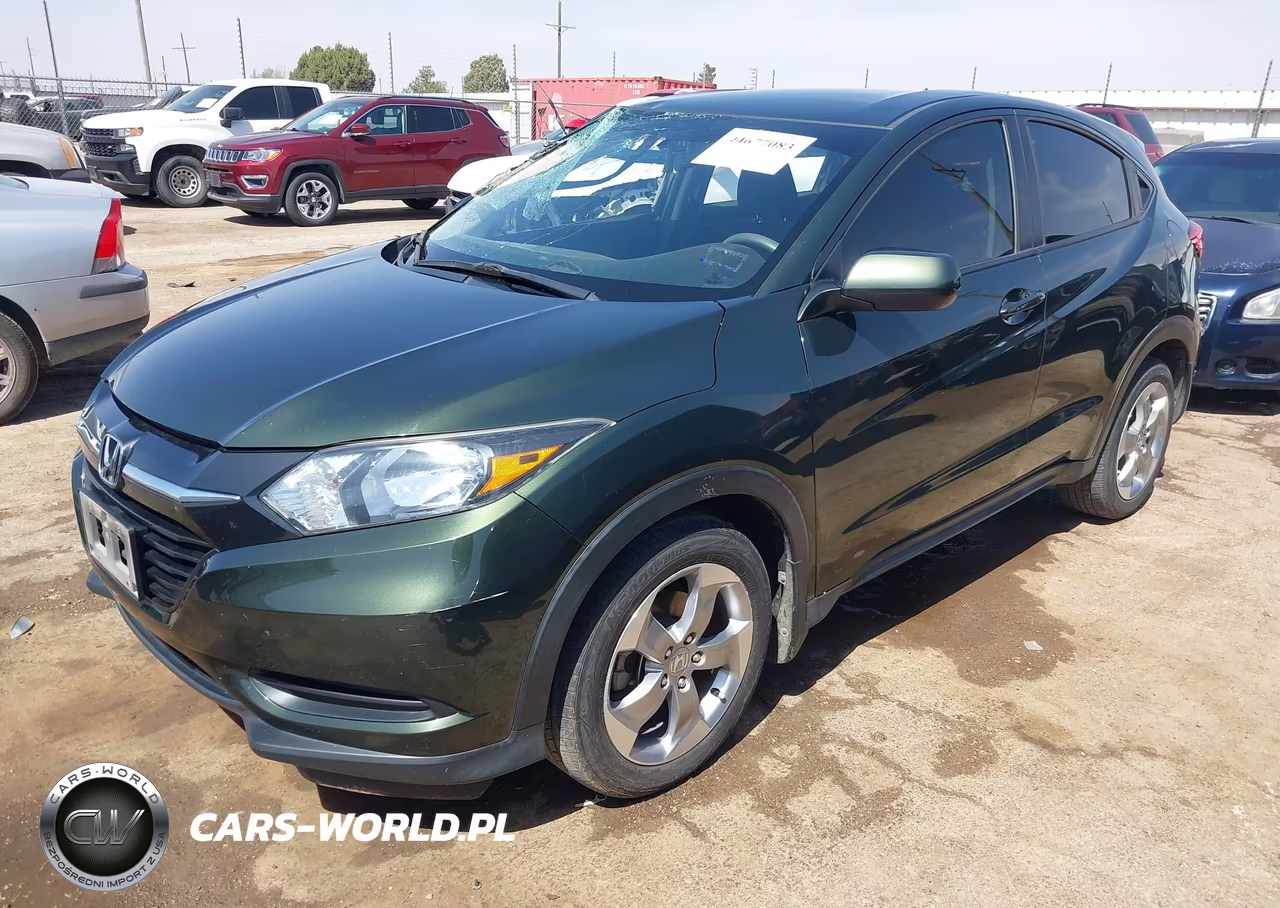 2016 Honda Hr-V Lx VIN:3CZRU5H33GM755295 - 2