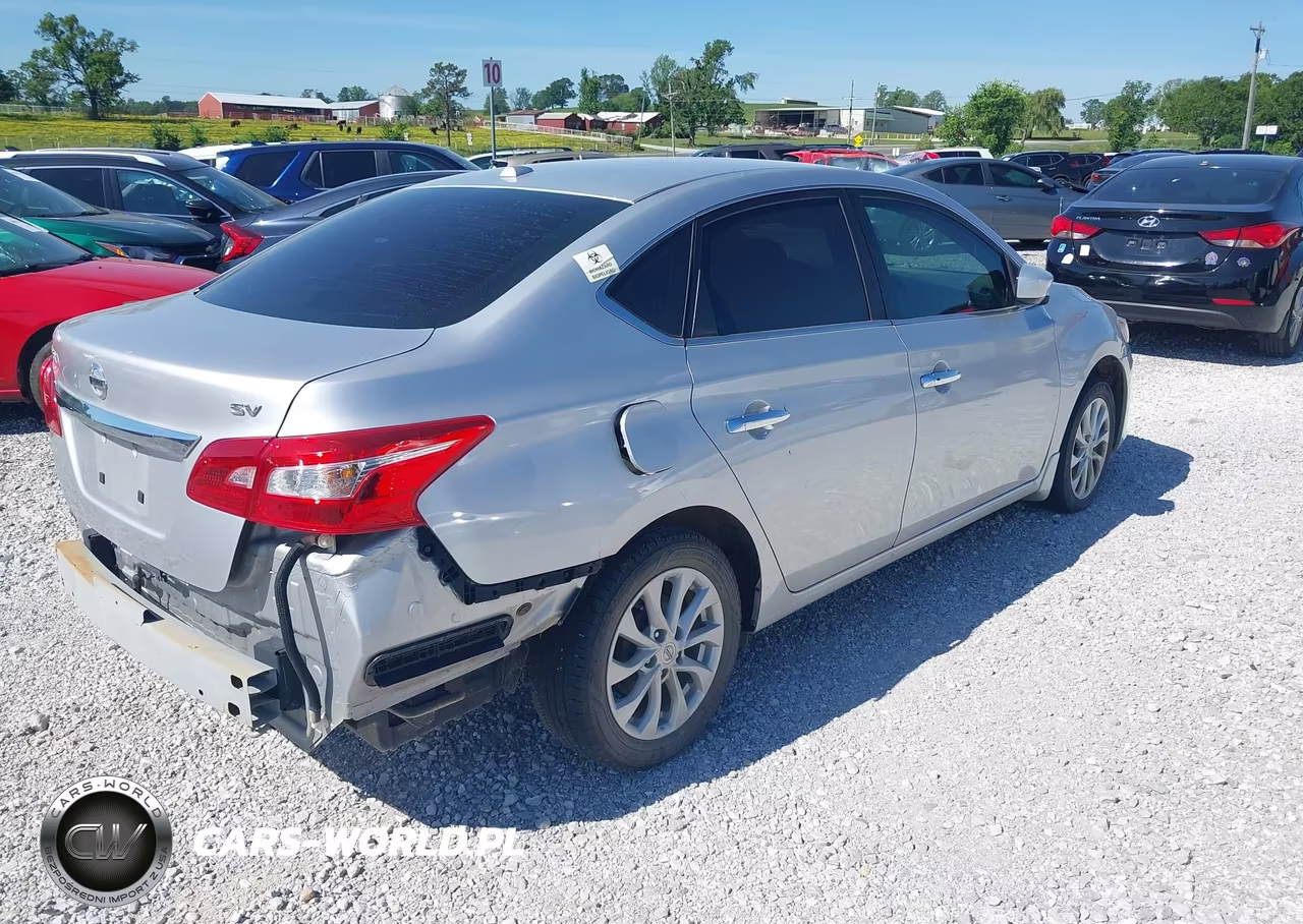 2019 Nissan Sentra Sv VIN:3N1AB7AP8KY392966 - 4