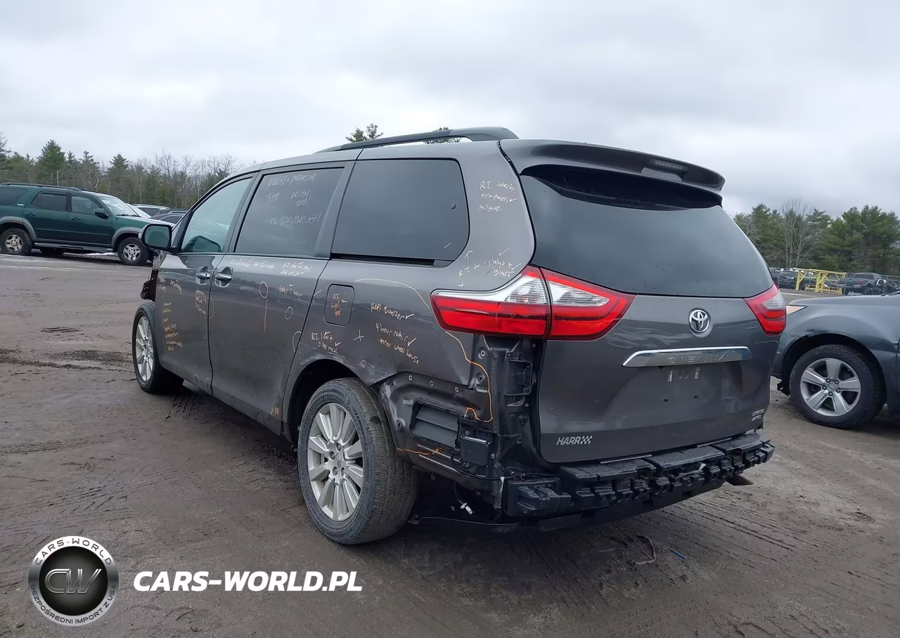 2017 Toyota Sienna Limited 7 Passenger VIN:5TDDZ3DC0HS155377 - 3