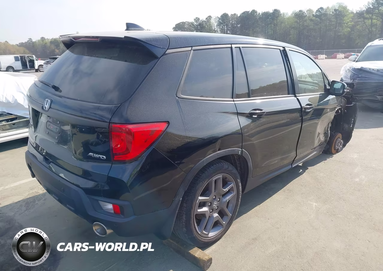2023 Honda Passport Awd Ex-L VIN:5FNYF8H52PB016275 - 4