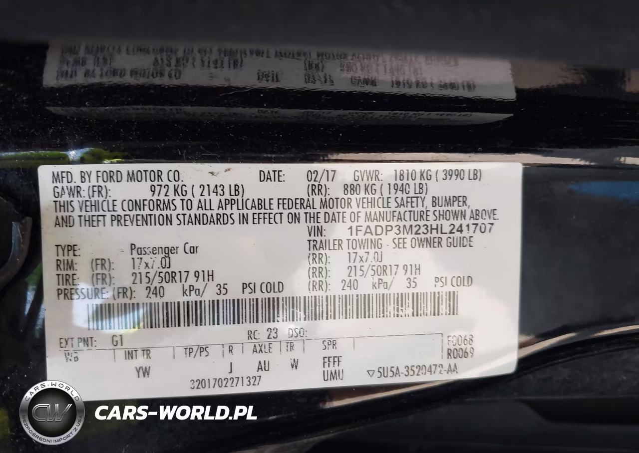 2017 Ford Focus Sel VIN:1FADP3M23HL241707 - 9