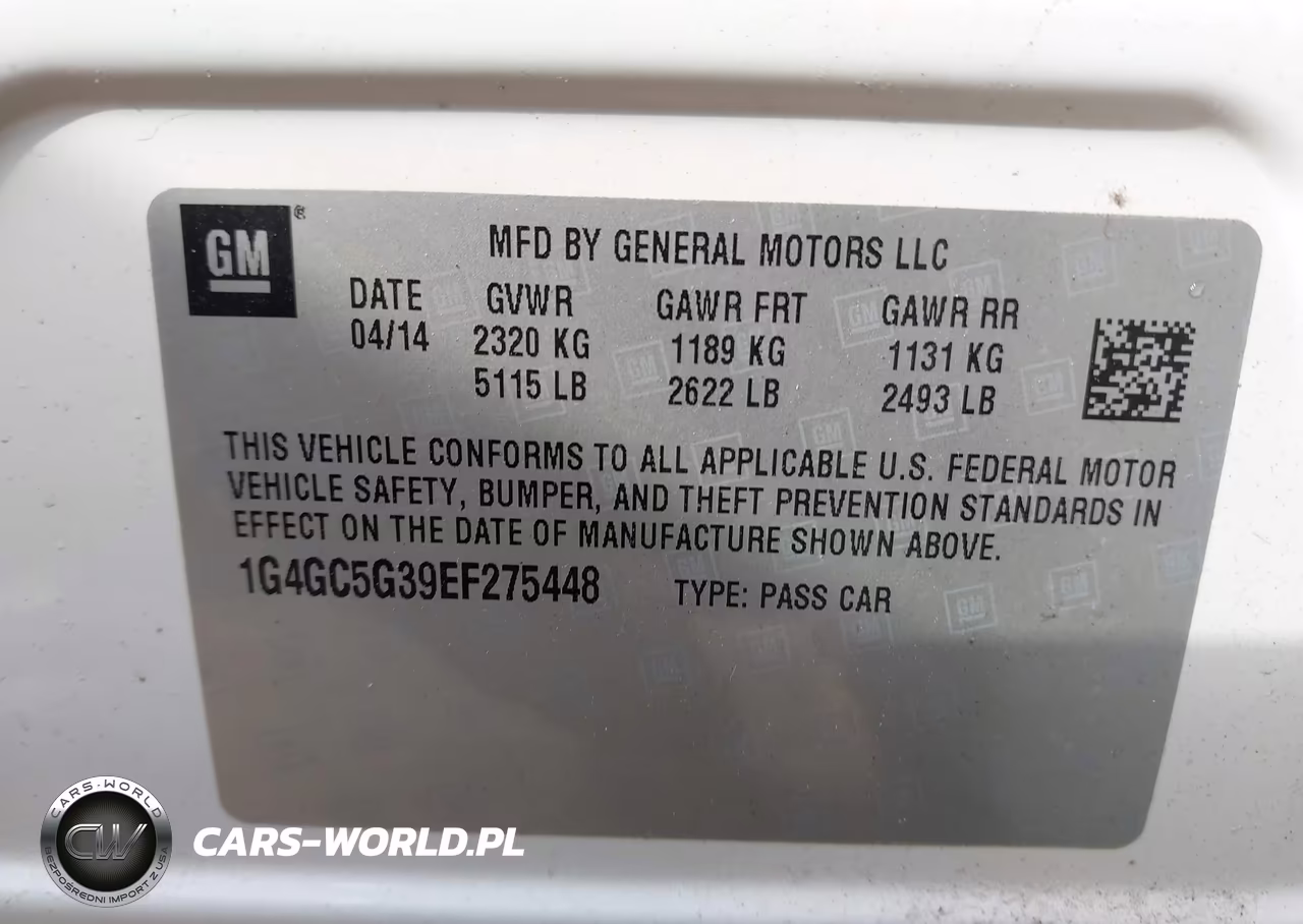 2014 Buick Lacrosse Leather Group VIN:1G4GC5G39EF275448 - 9
