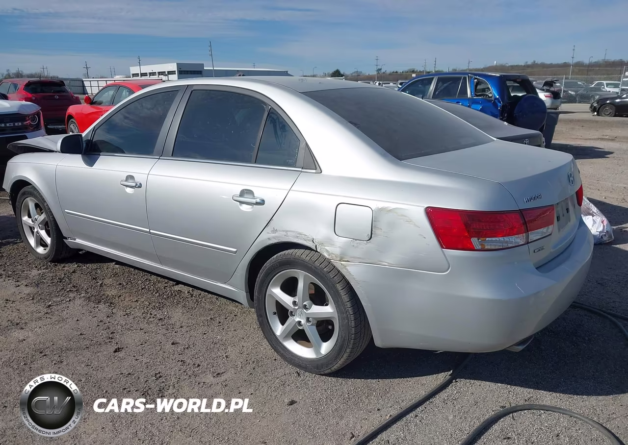 2007 Hyundai Sonata Limited-Se V6 VIN:5NPEU46F57H182918 - 3