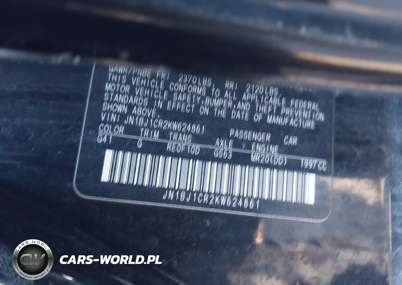 2019 Nissan Rogue Sport Sv VIN:JN1BJ1CR2KW624861 - 9