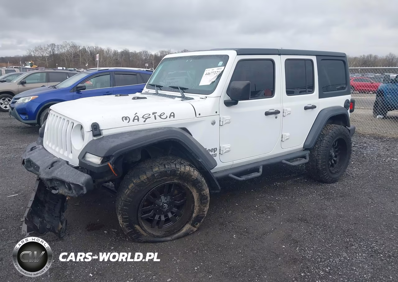 2018 Jeep Wrangler Unlimited Sport S 4X4 VIN:1C4HJXDG6JW136292 - 2
