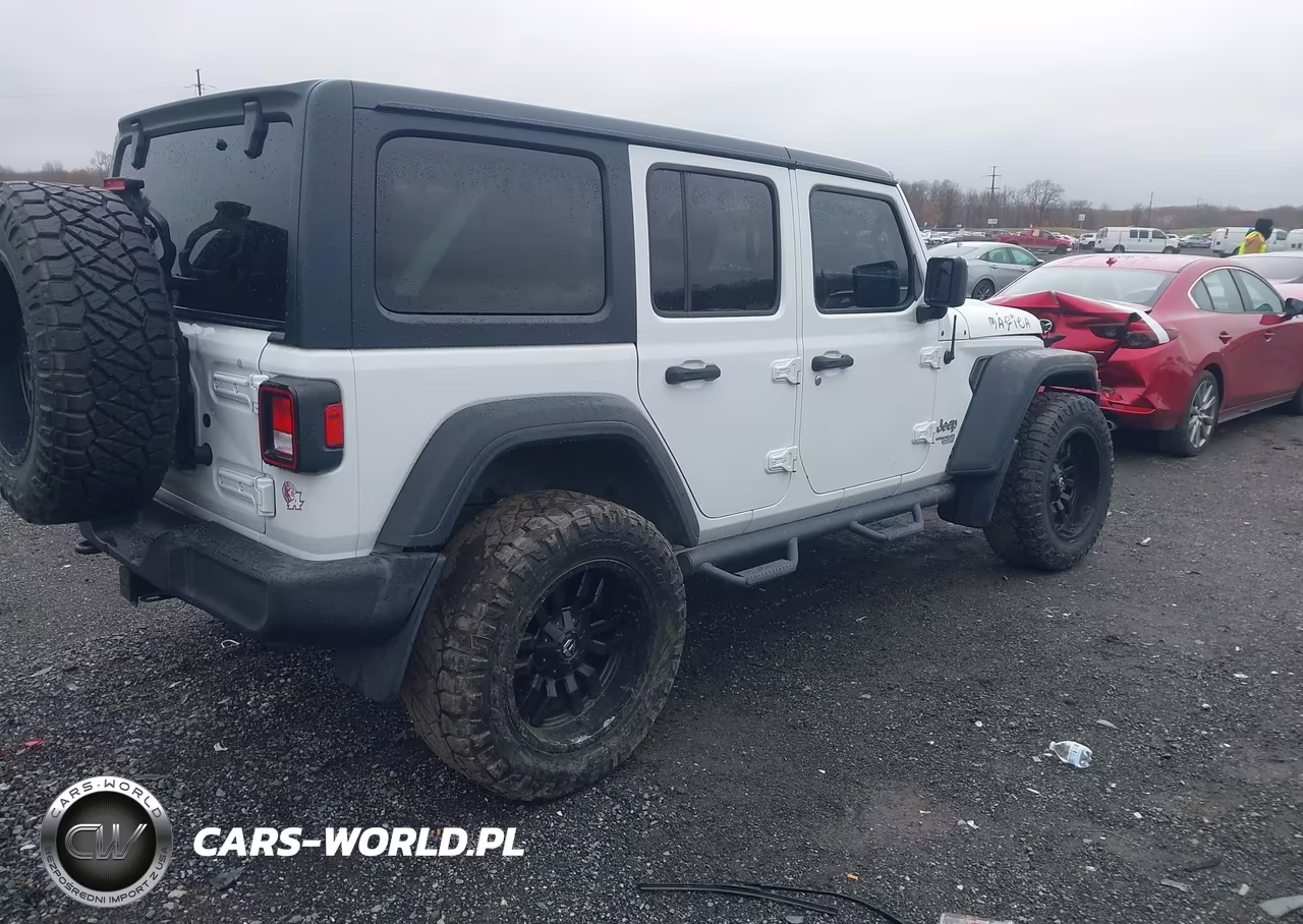 2018 Jeep Wrangler Unlimited Sport S 4X4 VIN:1C4HJXDG6JW136292 - 4