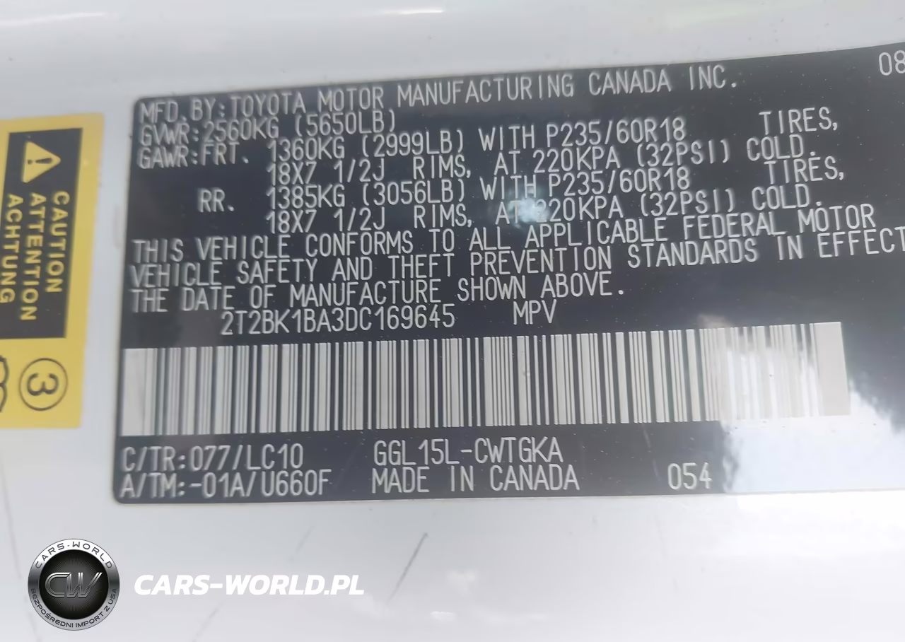 2013 Lexus Rx 350 VIN:2T2BK1BA3DC169645 - 9