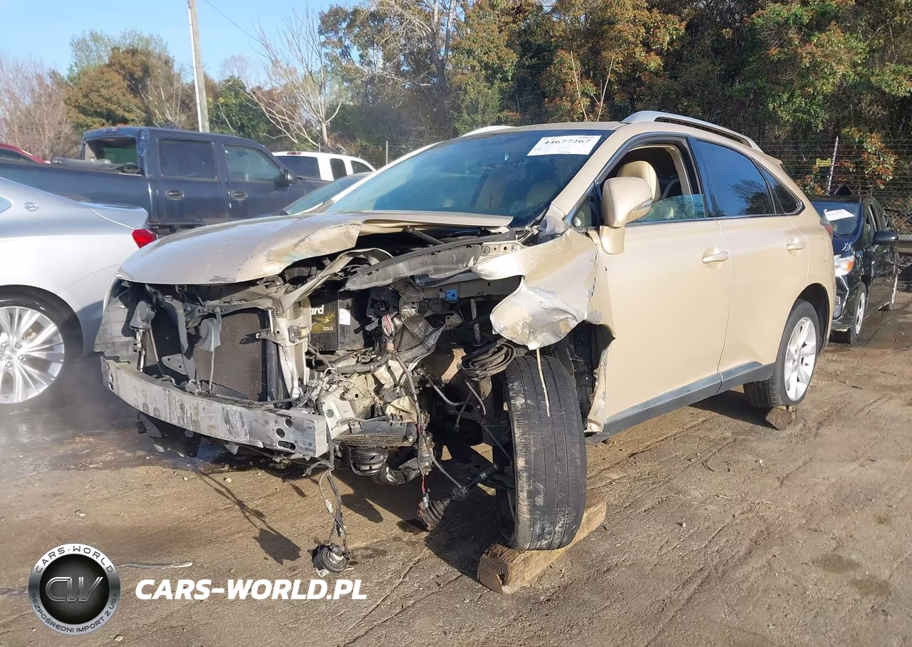 2010 Lexus Rx 350 VIN:2T2ZK1BA7AC033092 - 2