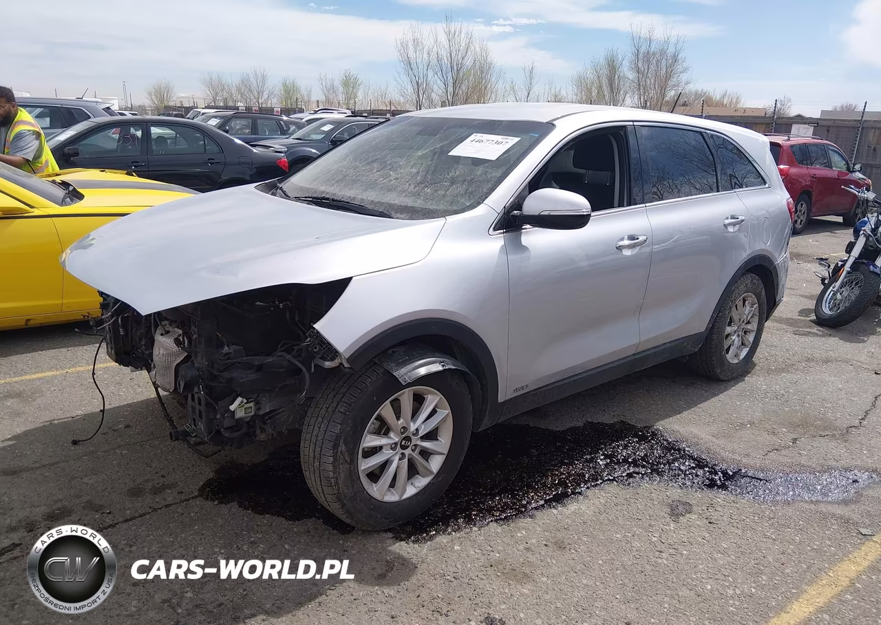 2019 Kia Sorento 3.3L Lx VIN:5XYPGDA53KG486084 - 2