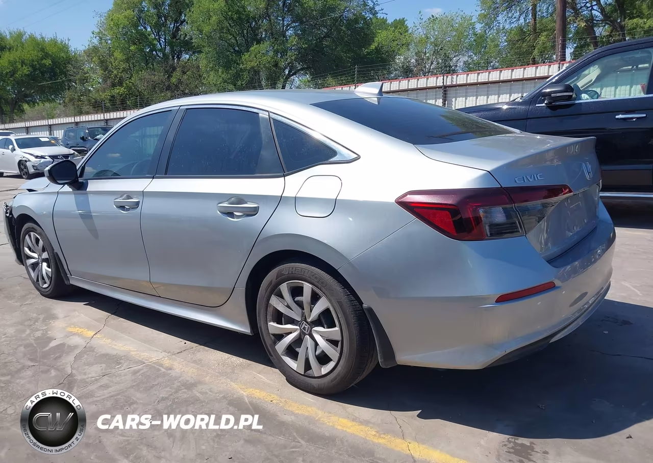 2025 Honda Civic Lx VIN:2HGFE2F22SH532303 - 14