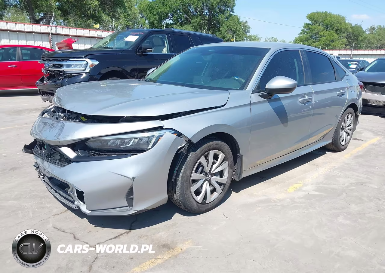2025 Honda Civic Lx VIN:2HGFE2F22SH532303 - 2