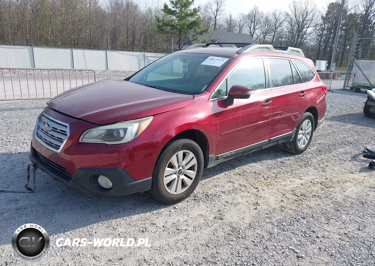 2015 Subaru Outback 2.5I Premium VIN:4S4BSBHC9F3328193 - 2