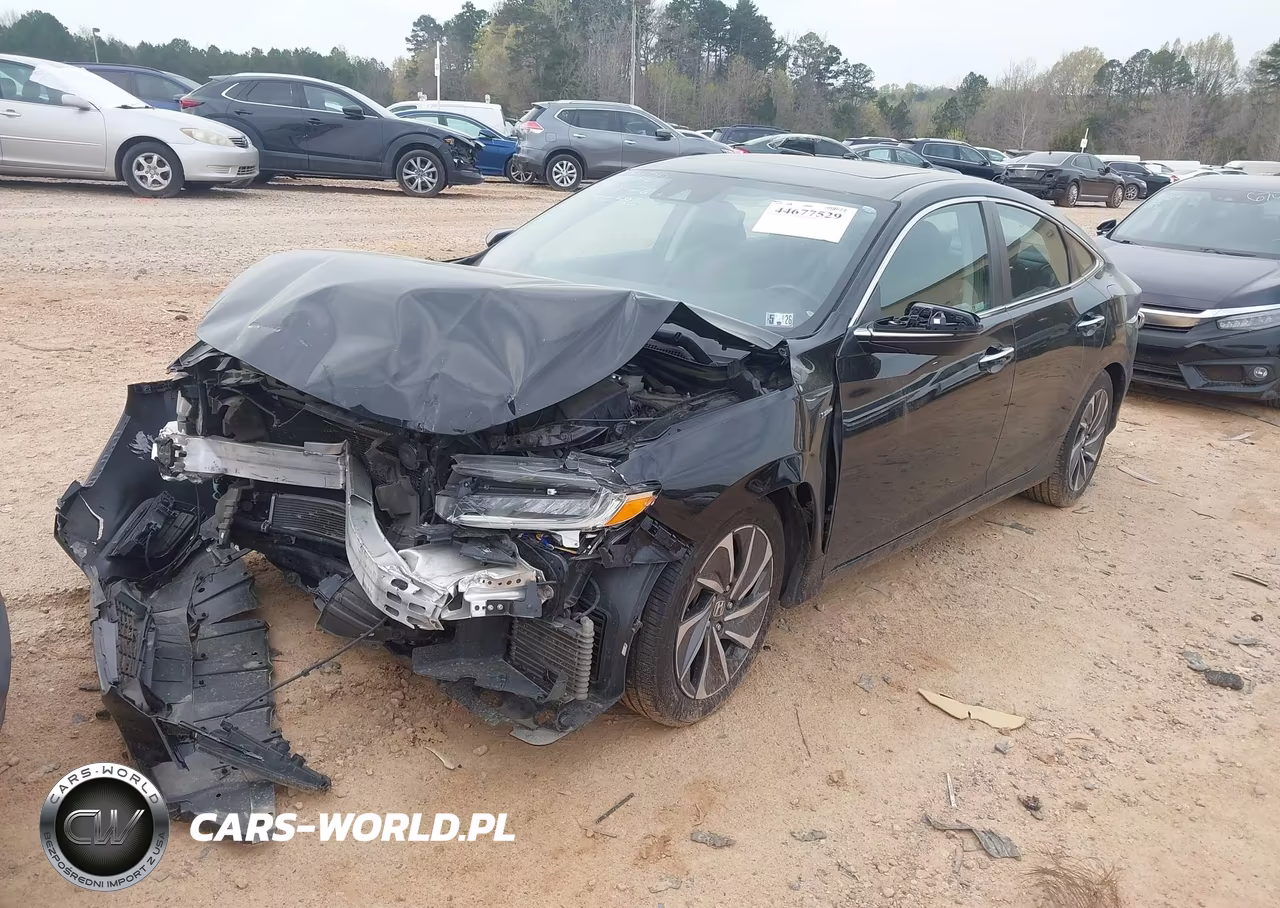 2021 Honda Insight Touring VIN:19XZE4F92ME000598 - 2