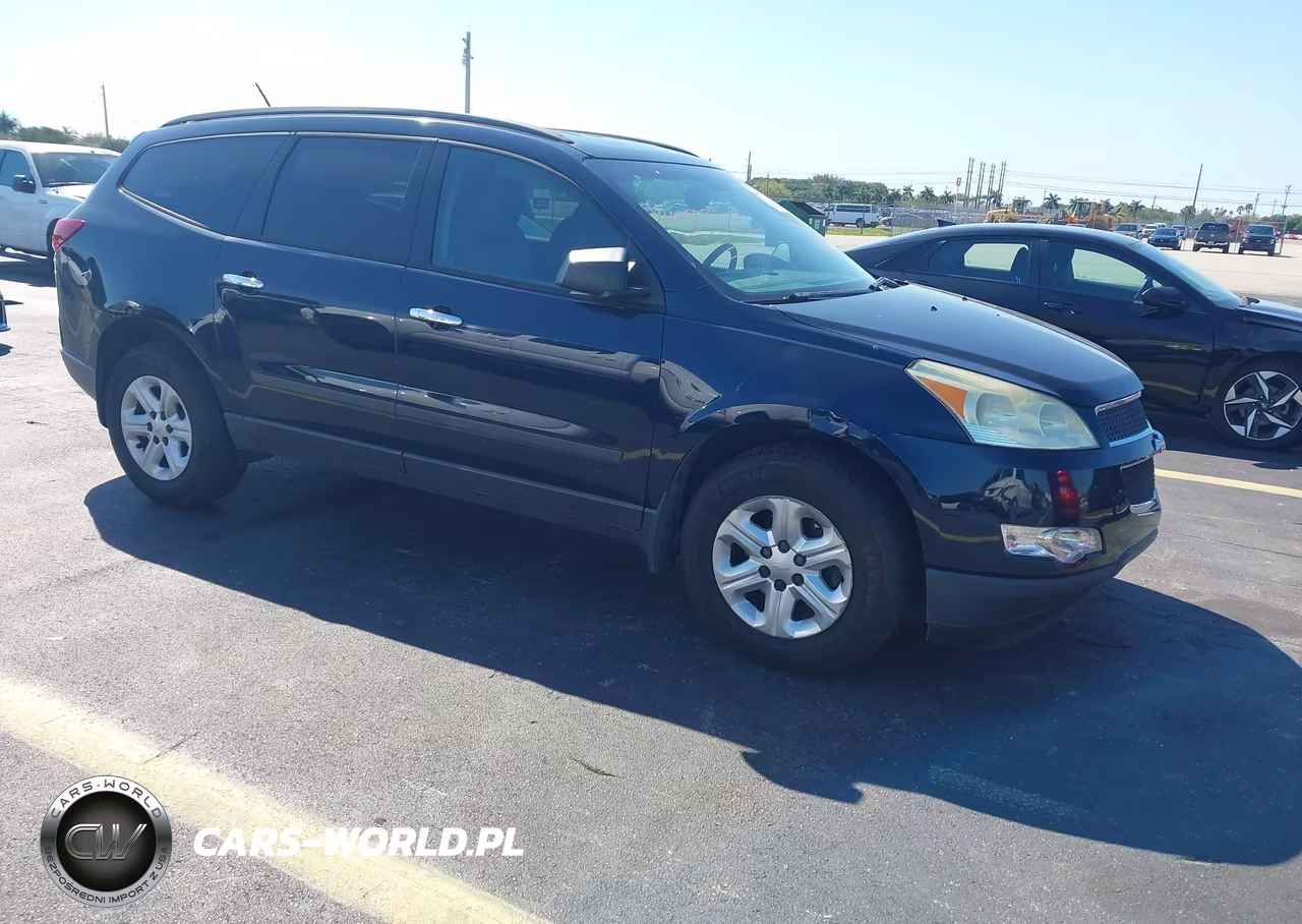 2011 Chevrolet Traverse Ls VIN:1GNKREED2BJ203810 - 1