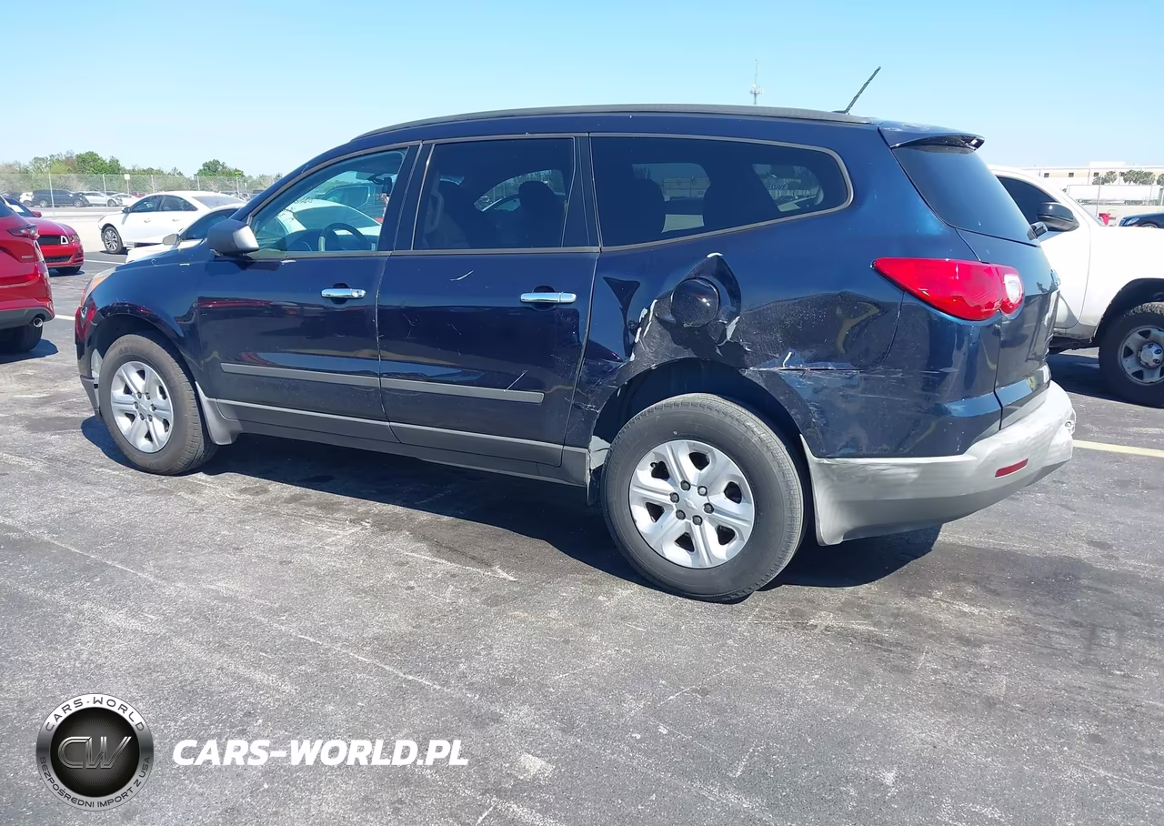 2011 Chevrolet Traverse Ls VIN:1GNKREED2BJ203810 - 3