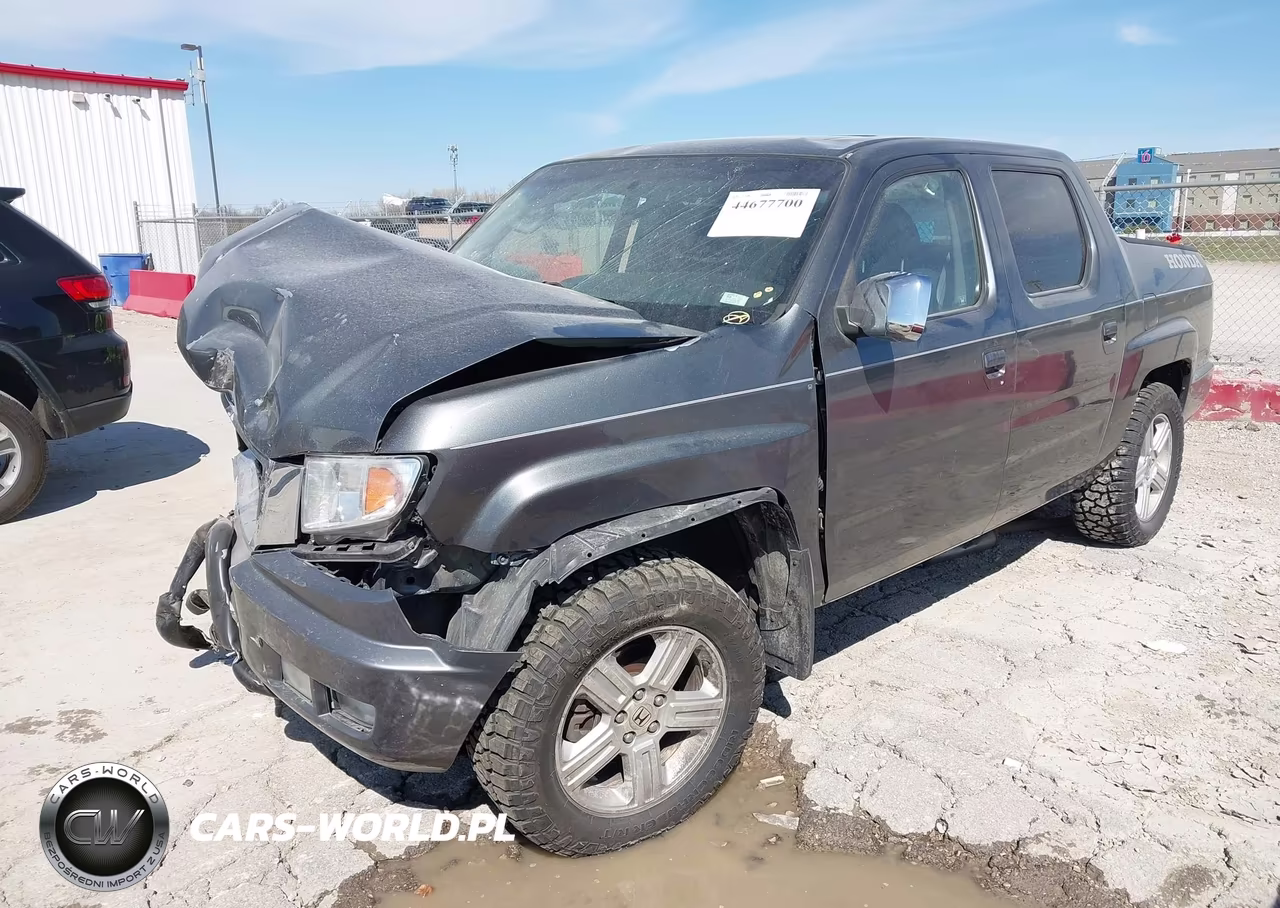 2011 Honda Ridgeline Rtl VIN:5FPYK1F56BB011621 - 2