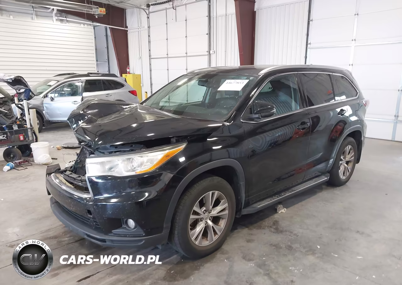 2014 Toyota Highlander Xle V6 VIN:5TDKKRFH9ES026816 - 2