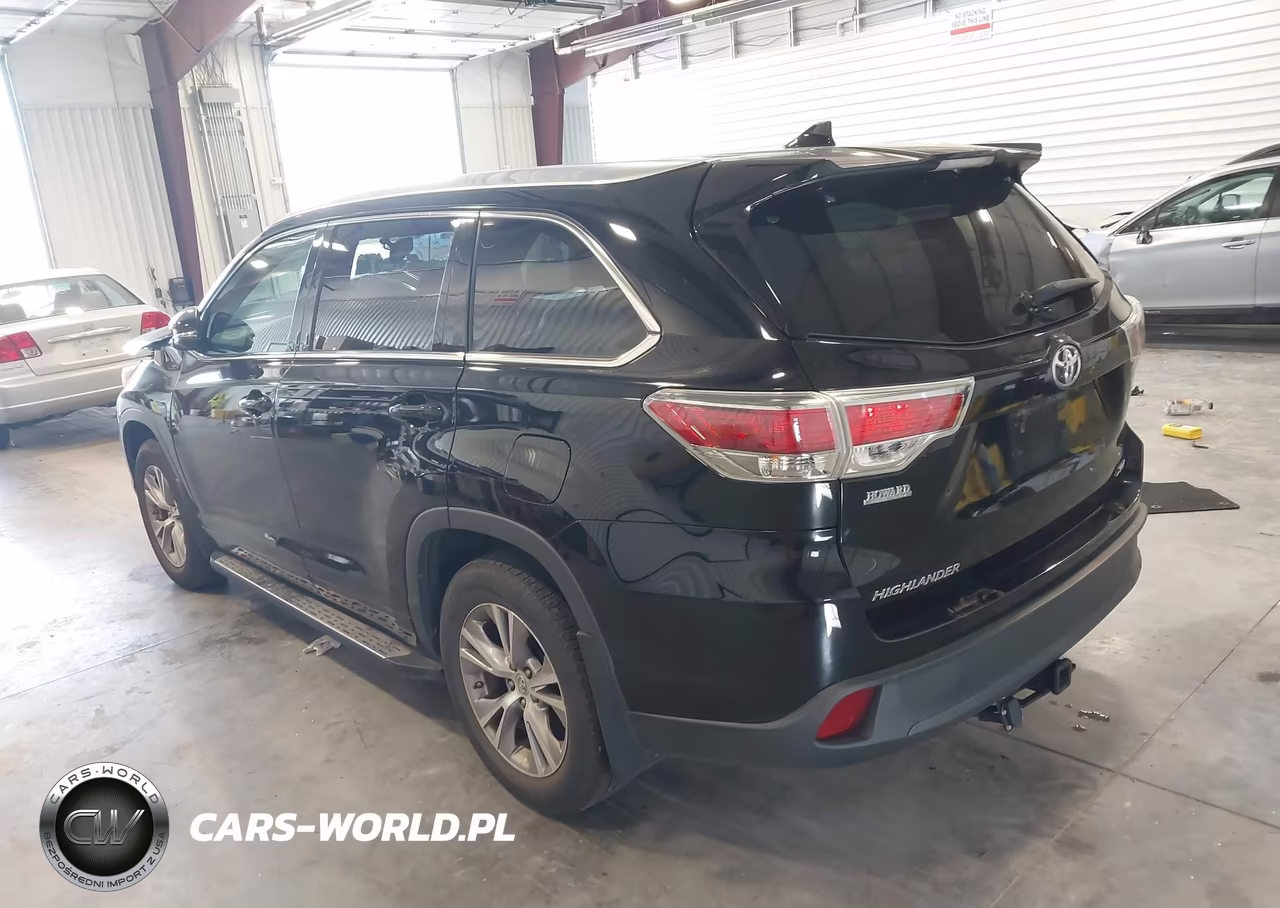 2014 Toyota Highlander Xle V6 VIN:5TDKKRFH9ES026816 - 3