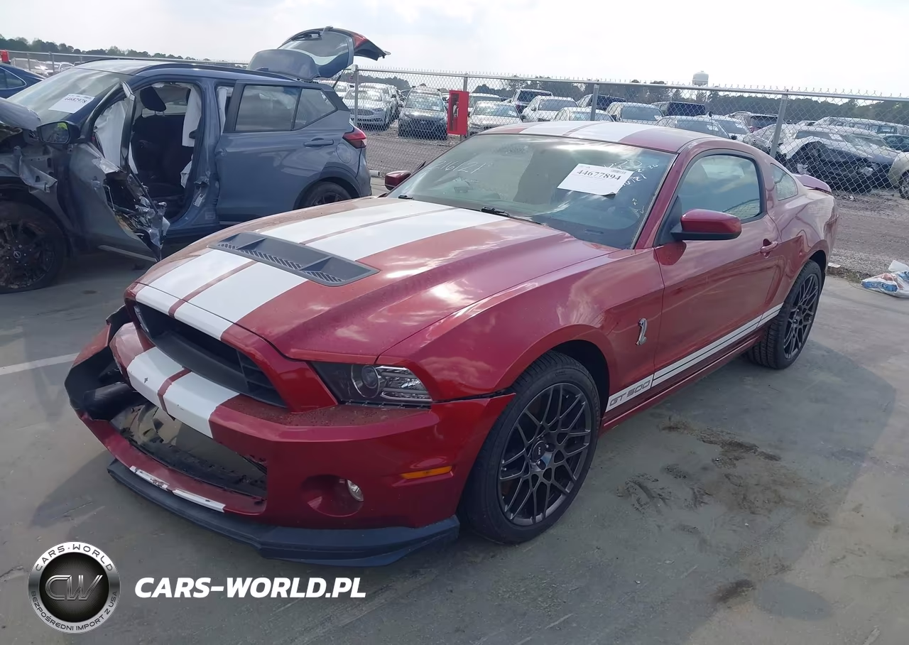 2014 Ford Shelby Gt500 VIN:1ZVBP8JZ1E5263881 - 2
