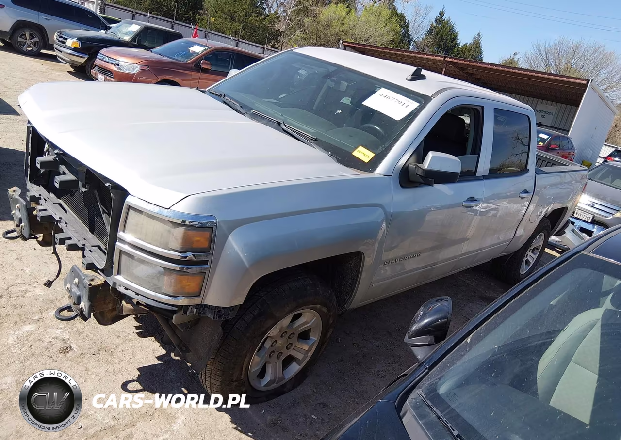 2015 Chevrolet Silverado 1500 2Lt VIN:3GCUKREH1FG236711 - 2