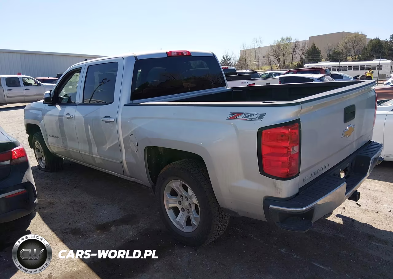 2015 Chevrolet Silverado 1500 2Lt VIN:3GCUKREH1FG236711 - 3
