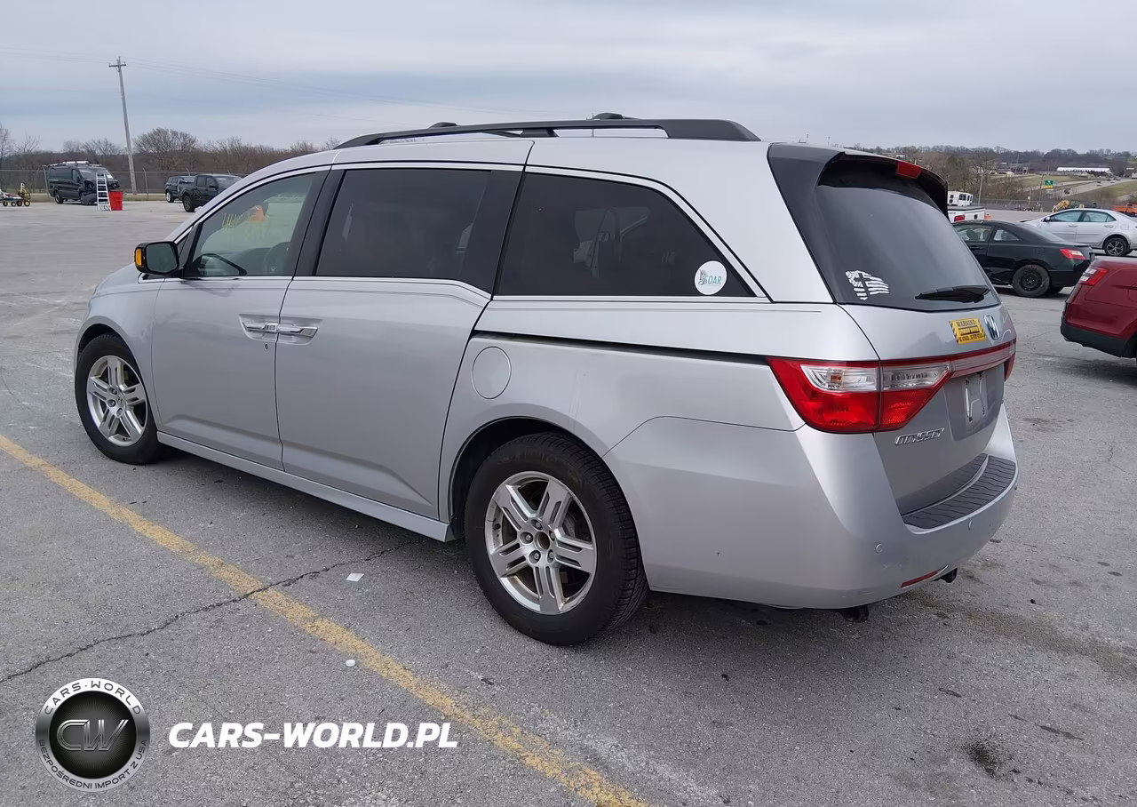 2012 Honda Odyssey Touring-Touring Elite VIN:5FNRL5H98CB058894 - 3