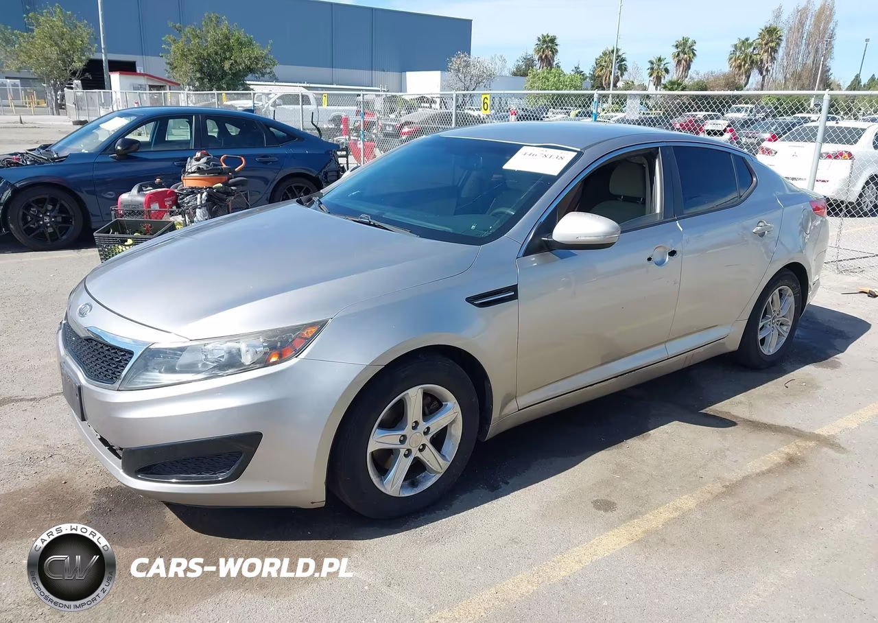 2011 Kia Optima Lx VIN:KNAGM4A77B5108124 - 2