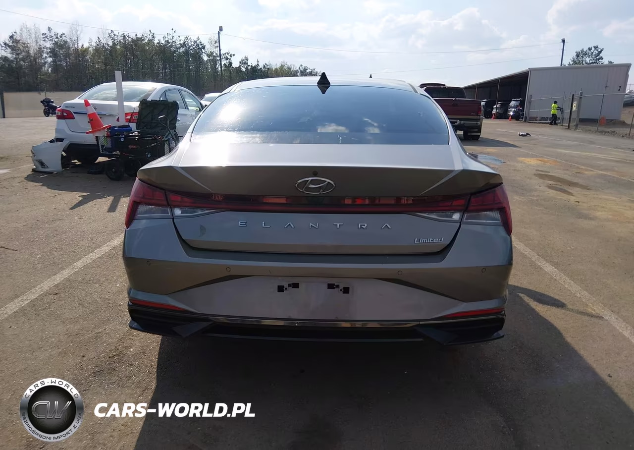 2021 Hyundai Elantra Limited VIN:KMHLP4AG9MU117565 - 16