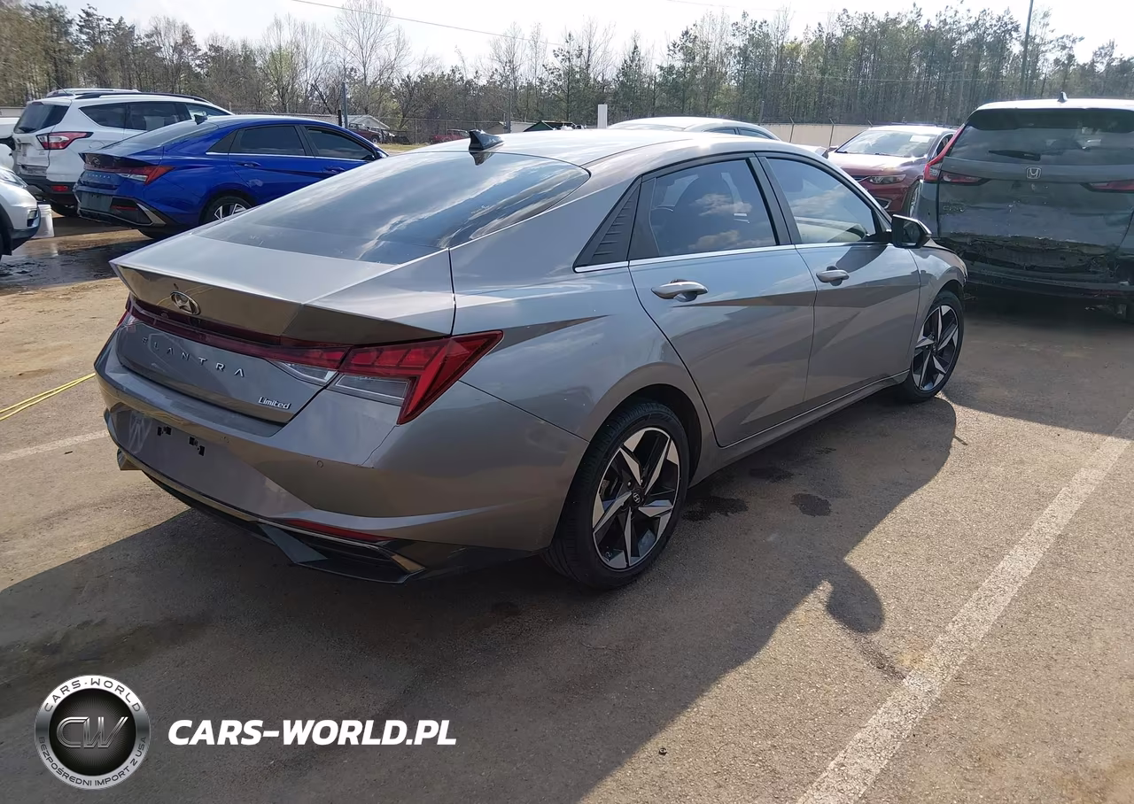 2021 Hyundai Elantra Limited VIN:KMHLP4AG9MU117565 - 4