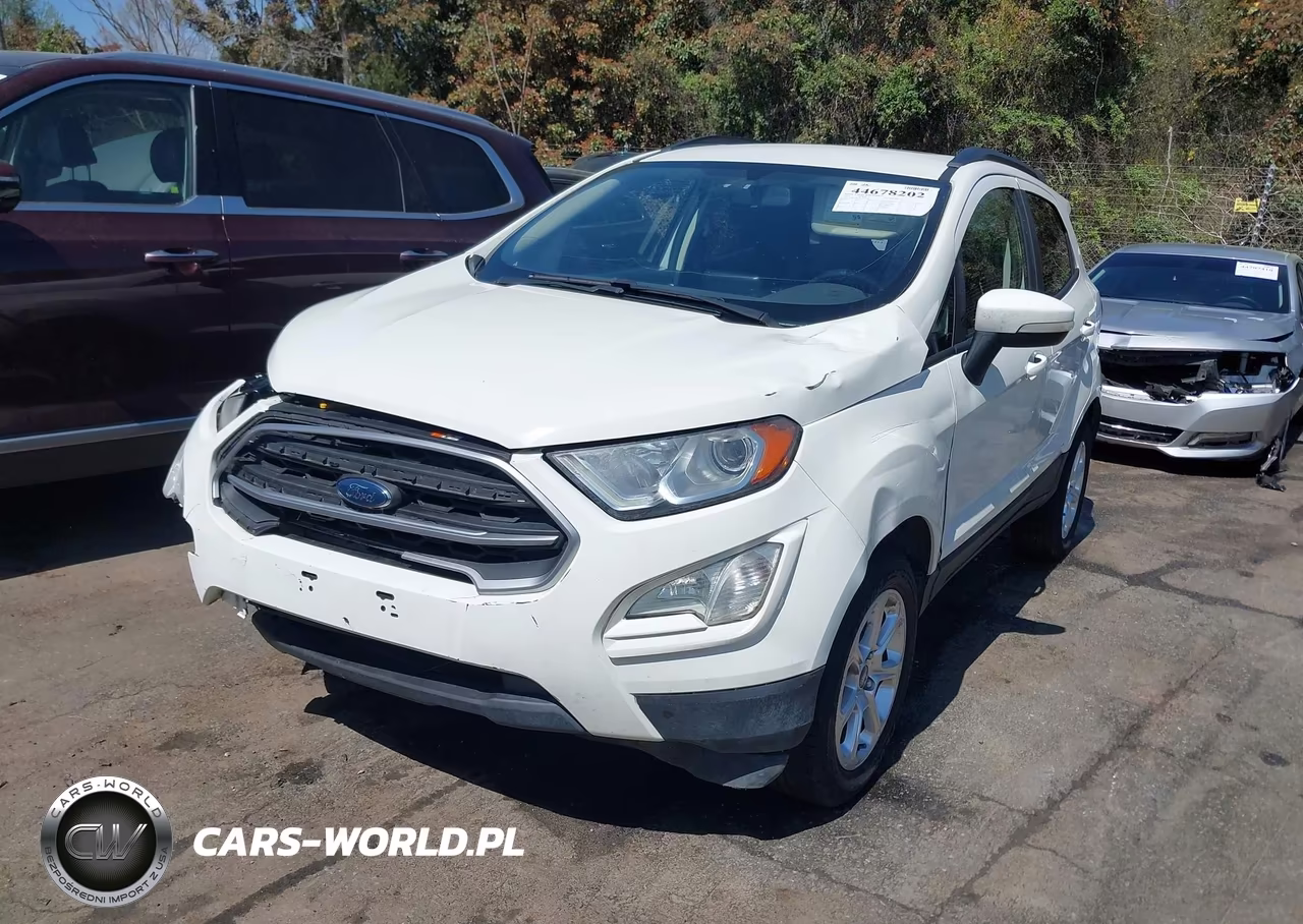 2019 Ford Ecosport Se VIN:MAJ6S3GL6KC296218 - 2
