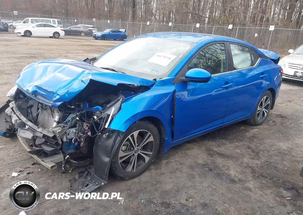 2021 Nissan Sentra Sv Xtronic Cvt VIN:3N1AB8CV7MY227883 - 2