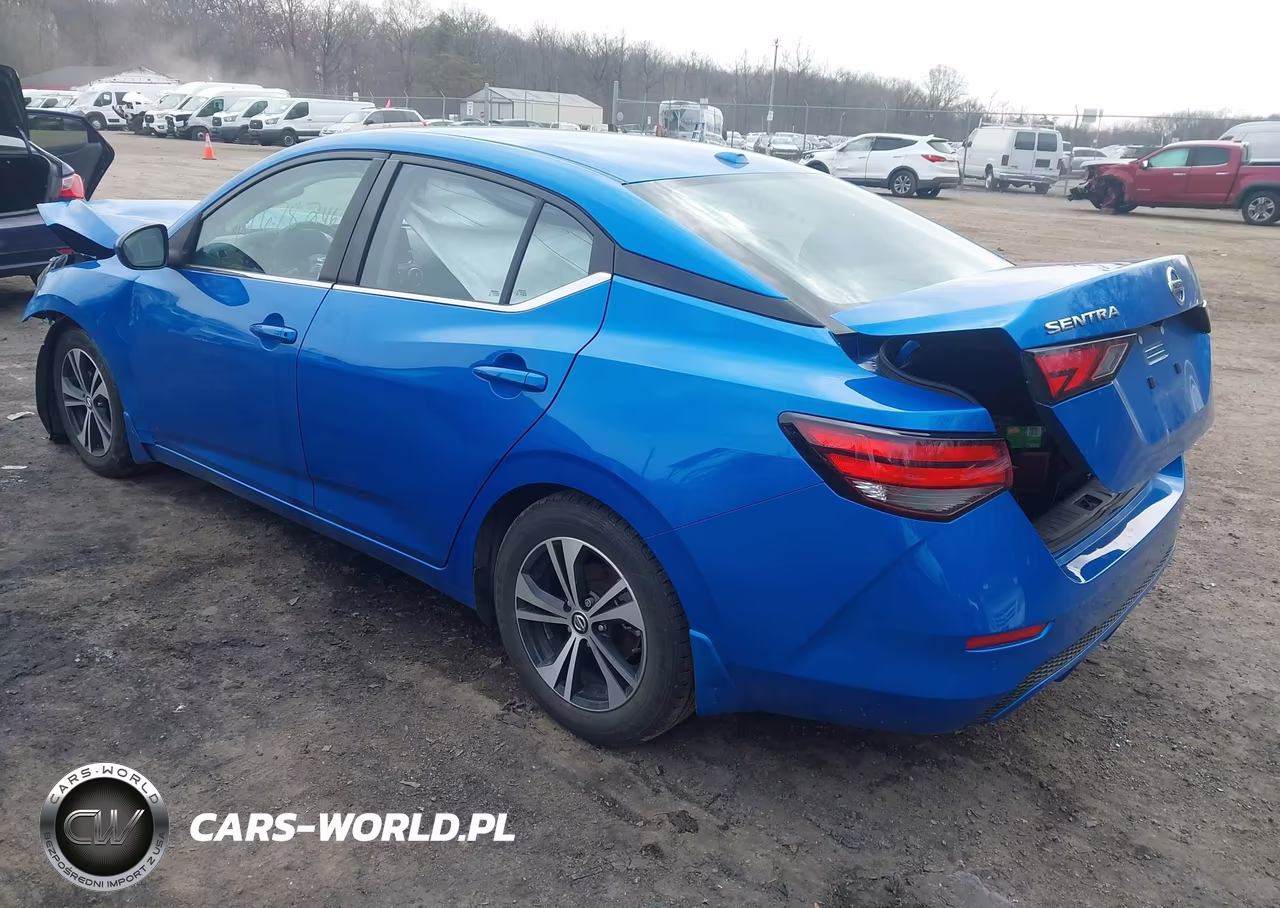 2021 Nissan Sentra Sv Xtronic Cvt VIN:3N1AB8CV7MY227883 - 3