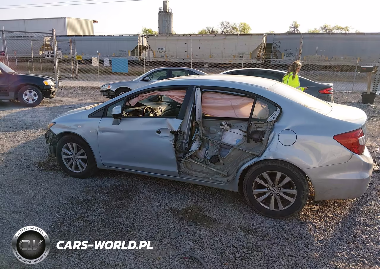 2012 Honda Civic Ex VIN:2HGFB2F80CH593602 - 15