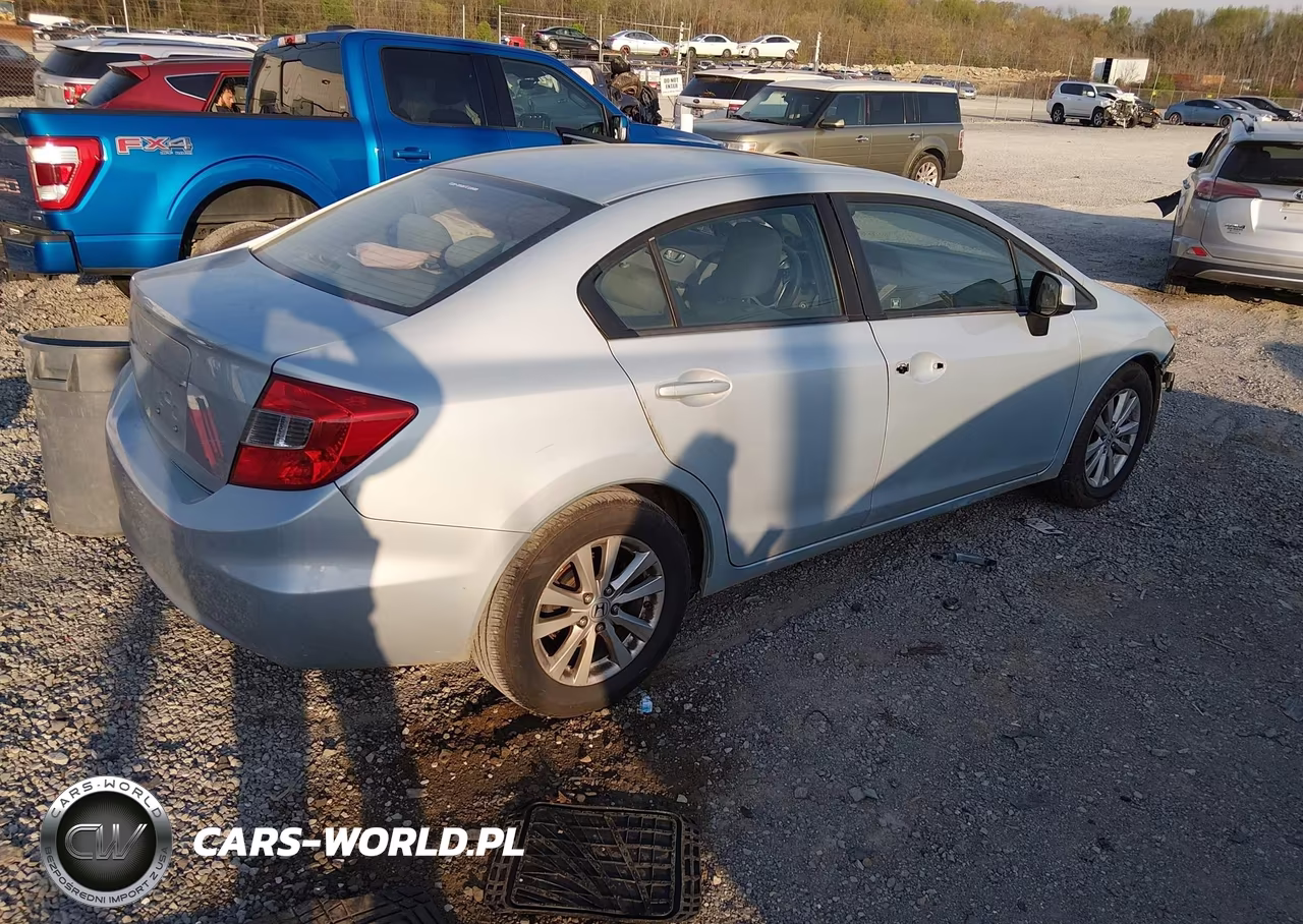 2012 Honda Civic Ex VIN:2HGFB2F80CH593602 - 4