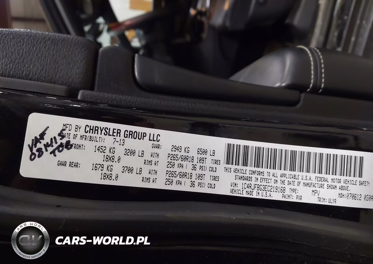 2014 Jeep Grand Cherokee Limited VIN:1C4RJFBG3EC219168 - 9