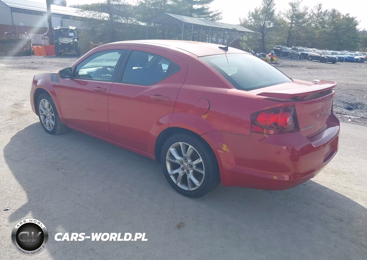 2012 Dodge Avenger R-T VIN:1C3CDZBG9CN189940 - 3
