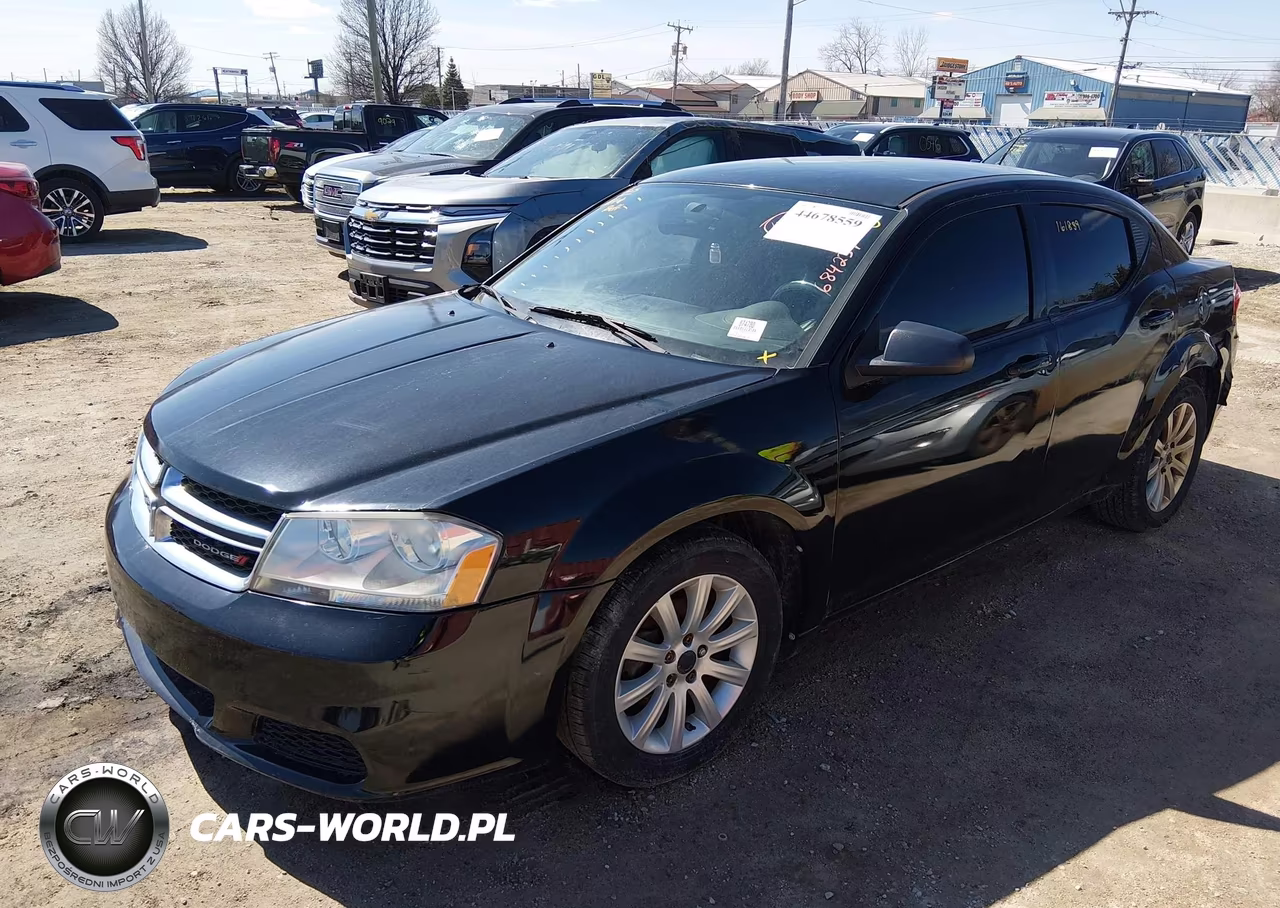 2013 Dodge Avenger Se VIN:1C3CDZAB8DN684234 - 2