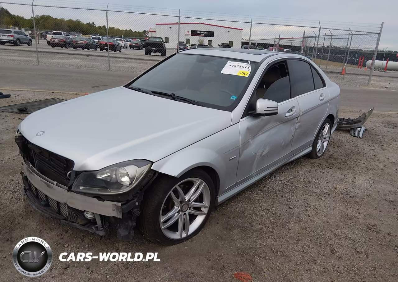 2012 Mercedes-Benz C 250 Sport VIN:WDDGF4HB6CR212675 - 2