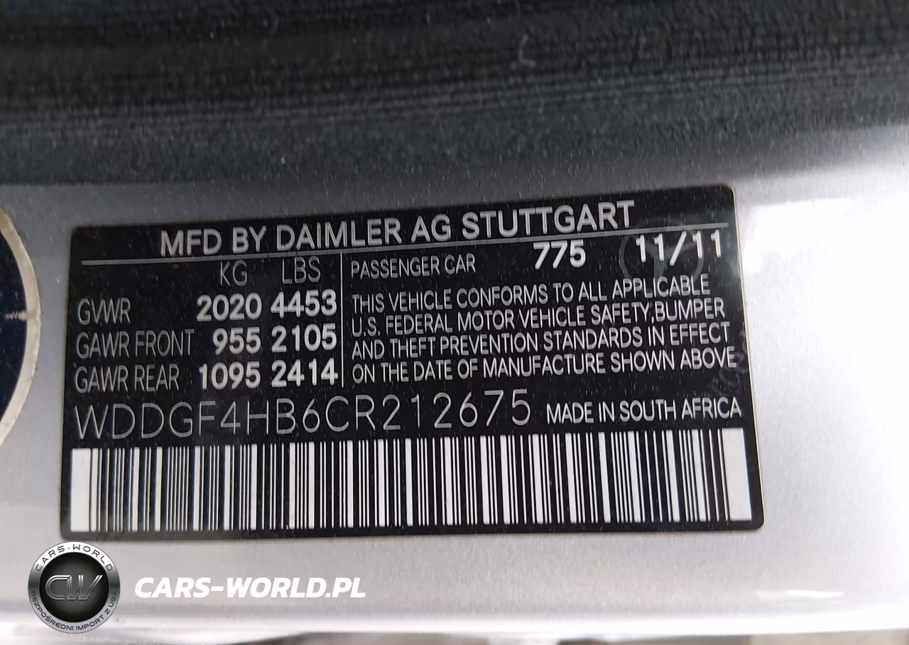 2012 Mercedes-Benz C 250 Sport VIN:WDDGF4HB6CR212675 - 9